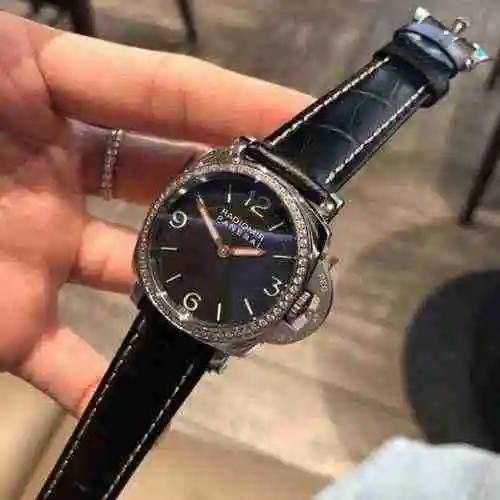 Reloj Peinahai para mujer emparejado con movimiento mecánico original completamente automático Caja 