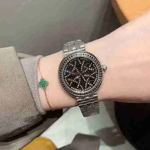 Reloj Chanel Reloj para mujer combinado con movimiento mecánico original completamente automático Ca