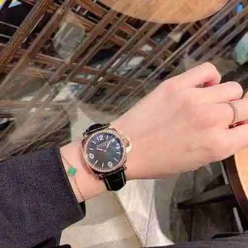 Reloj Peinahai para mujer emparejado con movimiento mecánico original completamente automático Caja 