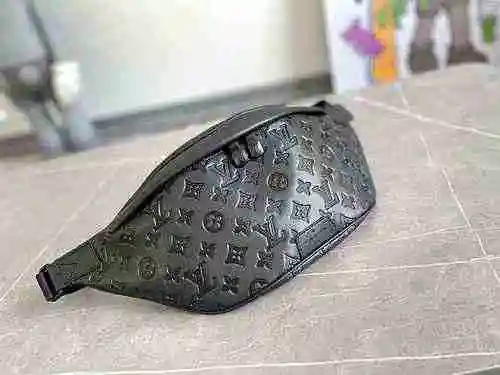 Riñonera para hombre LV hecha de material de lona importado, bolsa de regalo de entrega de alta cali