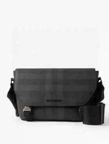 Bolso bandolera Burberry para hombre hecho de material de lona importado, bolsa de regalo con entreg