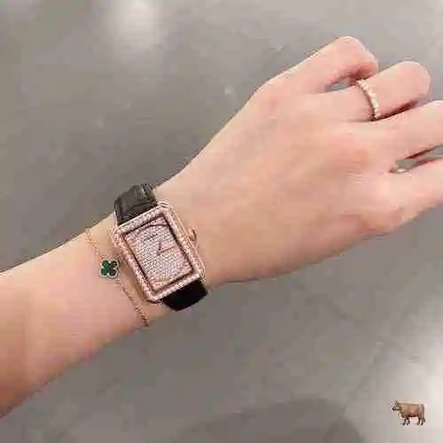 Reloj Chanel para mujer combinado con movimiento mecánico original completamente automático Caja de 