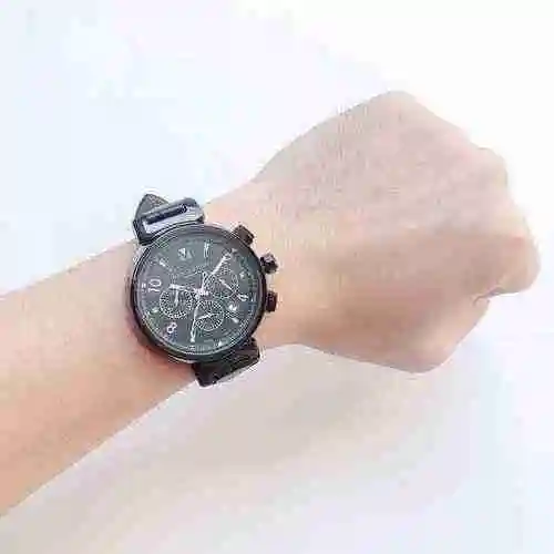 Reloj LV para hombre con movimiento mecánico original totalmente automático, caja de acero de precis