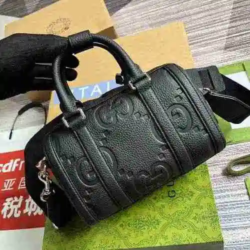El bolso GUCCI Gucci está hecho de cuero original importado de primer nivel y una versión réplica de