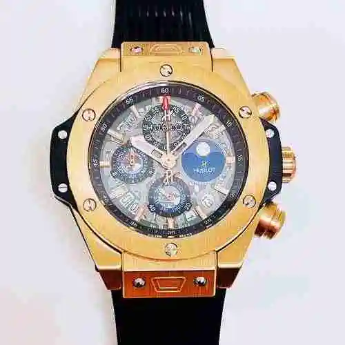 HUBLOT UBO Reloj para hombre combinado con movimiento mecánico original completamente automático Caj