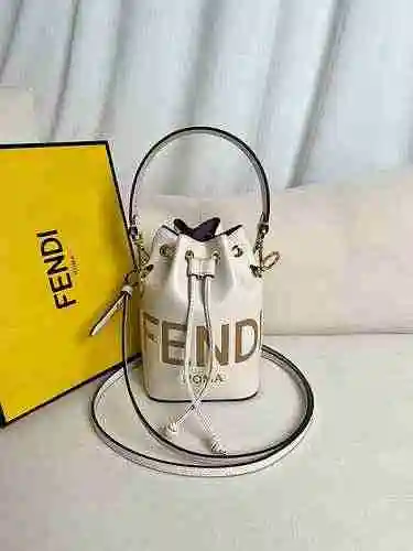 FENDI Fendi Bucket Bag adopta una versión de réplica de alta gama de cuero original importado de pri
