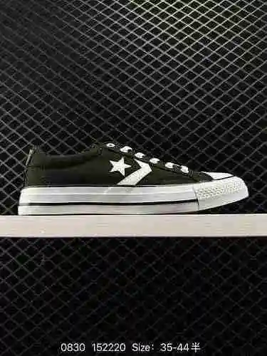 Nuevo envío de zapatos de lona Converse Starplayer Star Arrow en blanco y negro, clásicos, informale