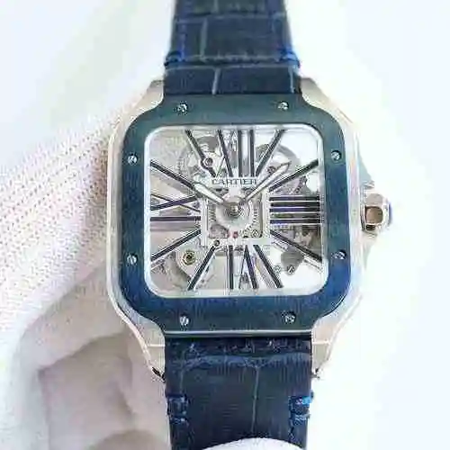 Reloj Cartier Reloj para hombre combinado con movimiento mecánico original completamente automático 