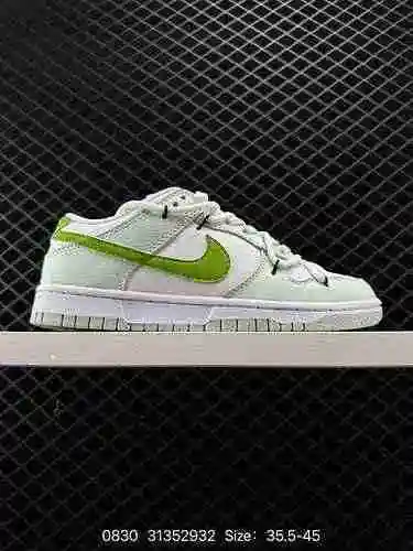 6 NK SB Dunk Low "Green/Beige" Rope Deconstructed Style Series Zapatos deportivos informal