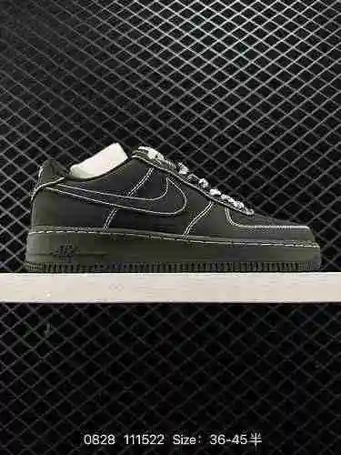 NK Fuerza Aérea Baja&# x27; 7. Zapatos de tabla clásicos Air Force One Pure White Low Top CW2288
