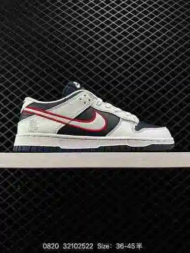 【 Auténtico 】 Nike Dunk Low Shoe Retro Deconstructed Strap Board Shoe, como zapato de baloncesto clá