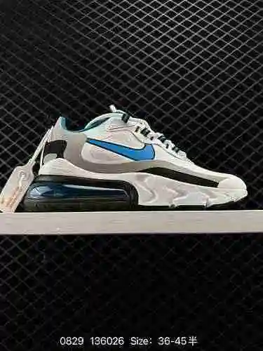 3 nuevos colores a juego Air Max 27 React Panda blanco y negro Serie Ruiya Racing Cojín de aire medi