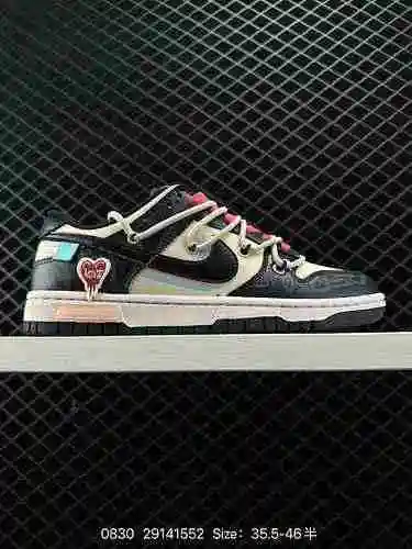 26 zapatos de tabla informales con parte superior baja y correa Robinson SB personalizados Nk Dunk L