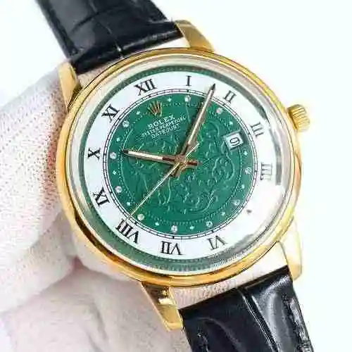 Reloj Rolex para hombre combinado con movimiento mecánico original completamente automático Caja de 