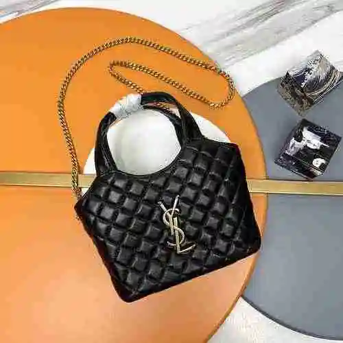 El bolso tote YSL Saint Laurent está hecho de cuero original importado de primer nivel y una versión