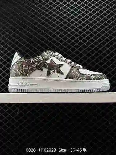 140 Nippon Riharajuku, la marca de moda A Bathing Ape, EasyApe BAPE Sk8 Sta Low SK8, zapatos deporti