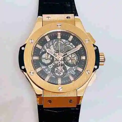 HUBLOT UBO Reloj para hombre combinado con movimiento mecánico original completamente automático Caj