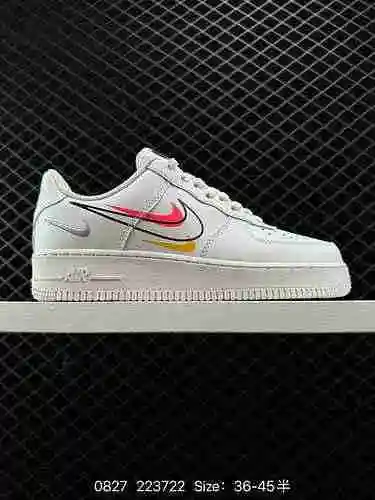 Auténtica zapatilla deportiva casual y versátil Nike Air Force Low Air Force One Low. El rendimiento
