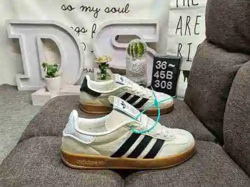 308D company grade true standard half size adlidas origins Gazelle Indoor casual wear resistant ligh
