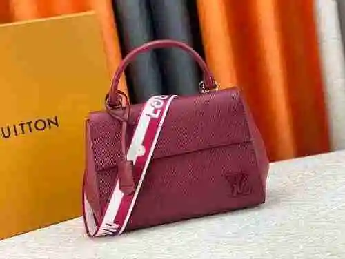 Bolso LV Louis Vuitton hecho de material de lona importado, bolsa de regalo de entrega de alta calid