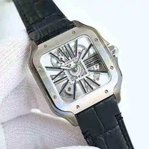 Reloj Cartier Reloj para hombre combinado con movimiento mecánico original completamente automático 