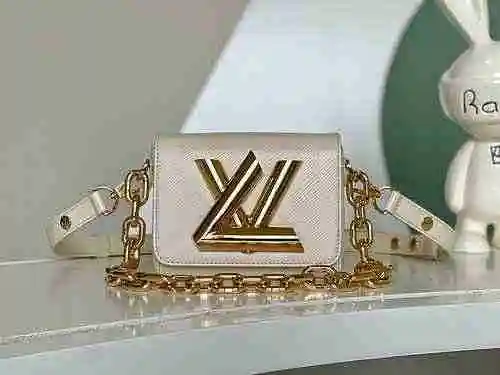 El bolso con cadena LV Louis Vuitton está hecho de cuero original importado de primera calidad, vers