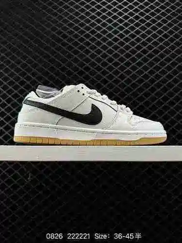 5 Nike Dunk SB Low Pro iso "white gum" Zapatos Nike SB Low Top White Black Rubber antidesl