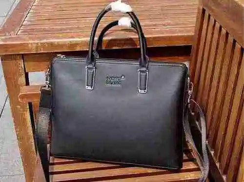 Maletín Marlborough para hombre hecho de material de lona importado, bolsa de regalo con entrega de 