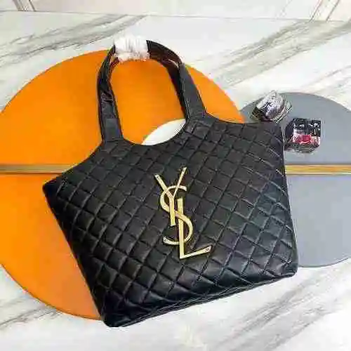 El bolso de compras YSL Saint Laurent adopta una versión de réplica de alta gama de cuero original i