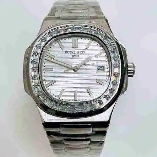 Reloj Patek Philippe para hombre combinado con movimiento mecánico original completamente automático