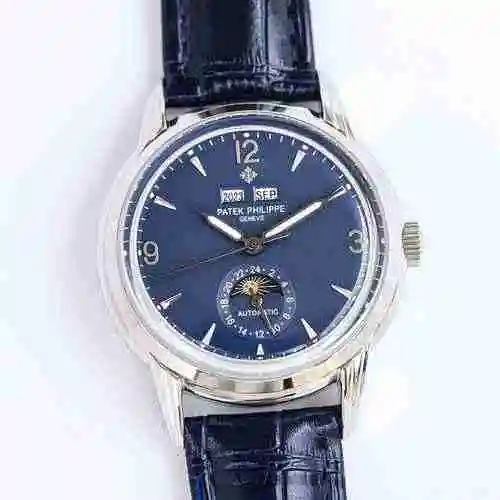 Reloj Patek Philippe para hombre combinado con movimiento mecánico original completamente automático