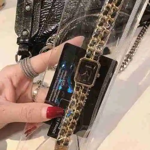 Reloj Chanel Reloj para mujer combinado con movimiento mecánico original completamente automático Ca