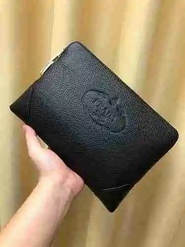 PRADA Bolso de hombre Prada hecho de material de lona importado, bolsa de regalo de entrega de alta 
