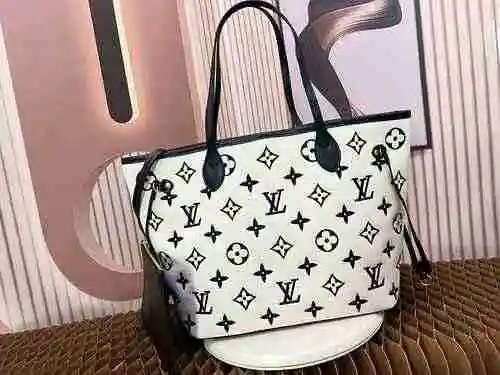 Bolso LV hecho de material de lona importado, bolsa de regalo de entrega de alta calidad, tamaño fac