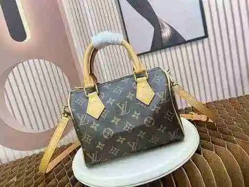 Bolso tote LV Louis Vuitton hecho de material de lona importado, bolsa de regalo de entrega de alta 