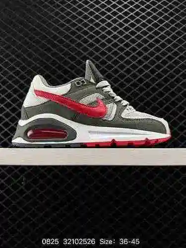 3 NIKE Nike Mesh Panel Nike Nike Zapatillas de hombre Otoño Nuevas zapatillas NIKE AIR MAX COMMAND ¡
