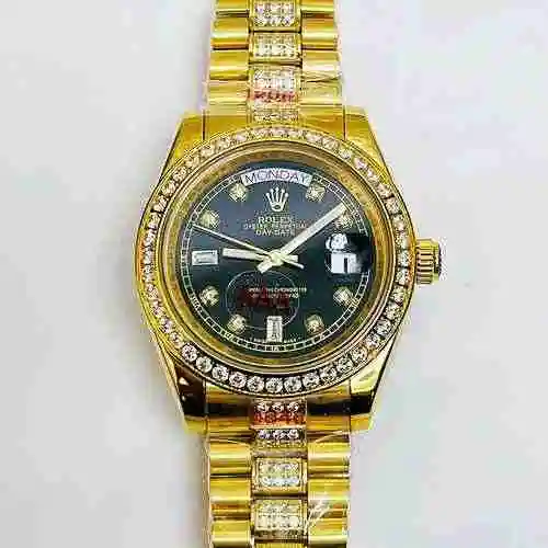 Reloj Rolex para hombre combinado con movimiento mecánico original completamente automático Caja de 