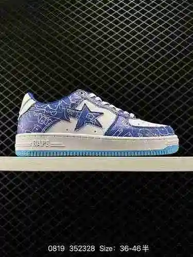 140 Nippon Riharajuku, la marca de moda A Bathing Ape, EasyApe BAPE Sk8 Sta Low SK8, zapatos deporti