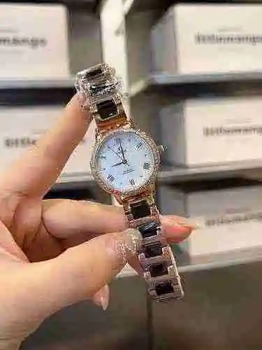 Reloj OMEGA Omega Reloj para mujer combinado con movimiento mecánico original completamente automáti
