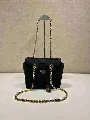 PRADA Bolso Prada Wanderer hecho de material de lona importado, bolsa de regalo de entrega de alta c