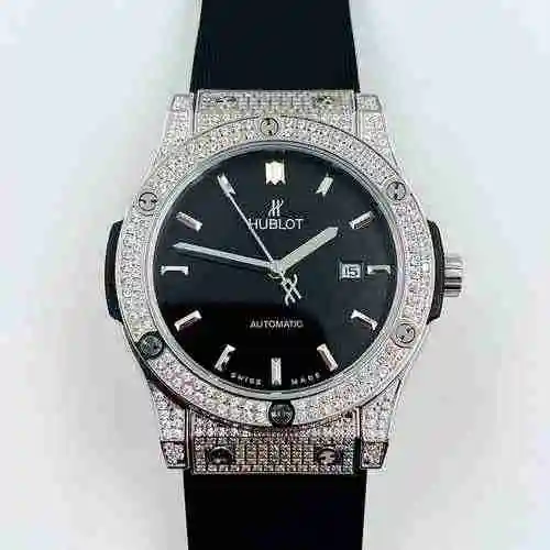 HUBLOT UBO Reloj para hombre combinado con movimiento mecánico original completamente automático Caj