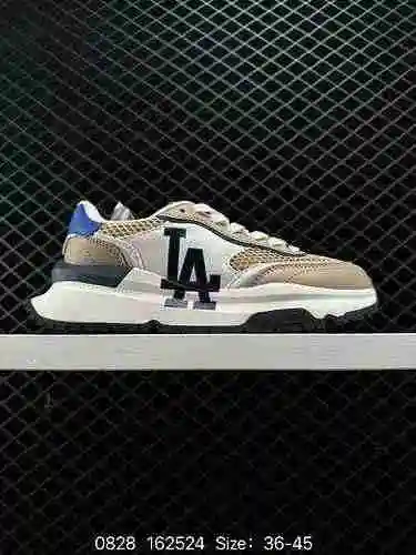 120MLB Chunky Liner New York Yankees Senior Shoe Series Low Top Dad Style Peso ligero Elevado Suela 