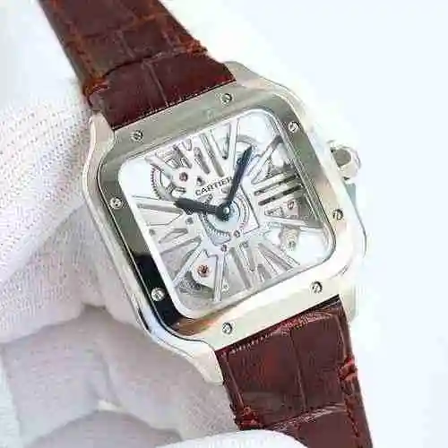 Reloj Cartier Reloj para hombre combinado con movimiento mecánico original completamente automático 