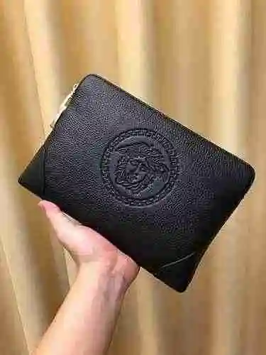 Bolso de hombre VERS Versace hecho de material de lona importado, bolsa de regalo de entrega de alta