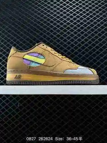2 Nk Fuerza Aérea&# x27; 7 zapatos de tabla informales de caña baja Air Force One de la marca Lo