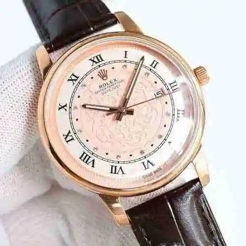 Reloj Rolex para hombre combinado con movimiento mecánico original completamente automático Caja de 