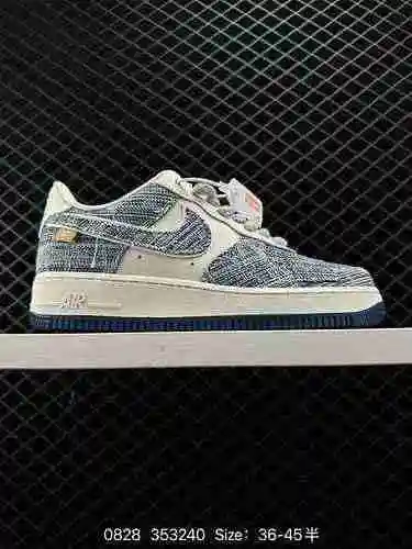2 zapatillas informales, versátiles y de caña baja Nike Air Force Low Air Force One de nivel empresa