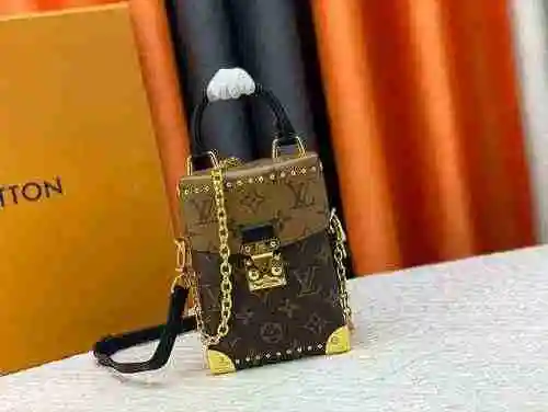 Bolso LV hecho de material de lona importado, bolsa de regalo de entrega de alta calidad, tamaño de 