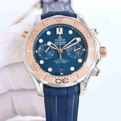 Reloj Omega para hombre combinado con movimiento mecánico original completamente automático Caja de 