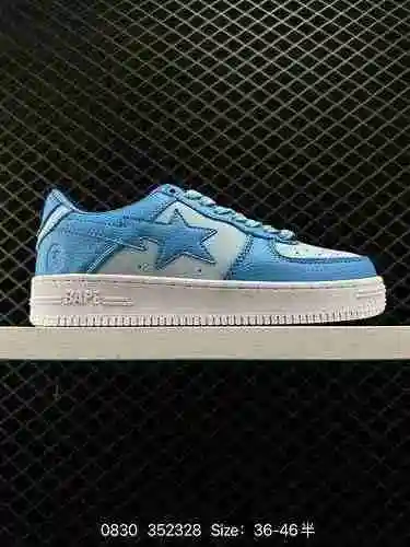 140 Nippon Riharajuku, la marca de moda A Bathing Ape, EasyApe BAPE Sk8 Sta Low SK8, zapatos deporti